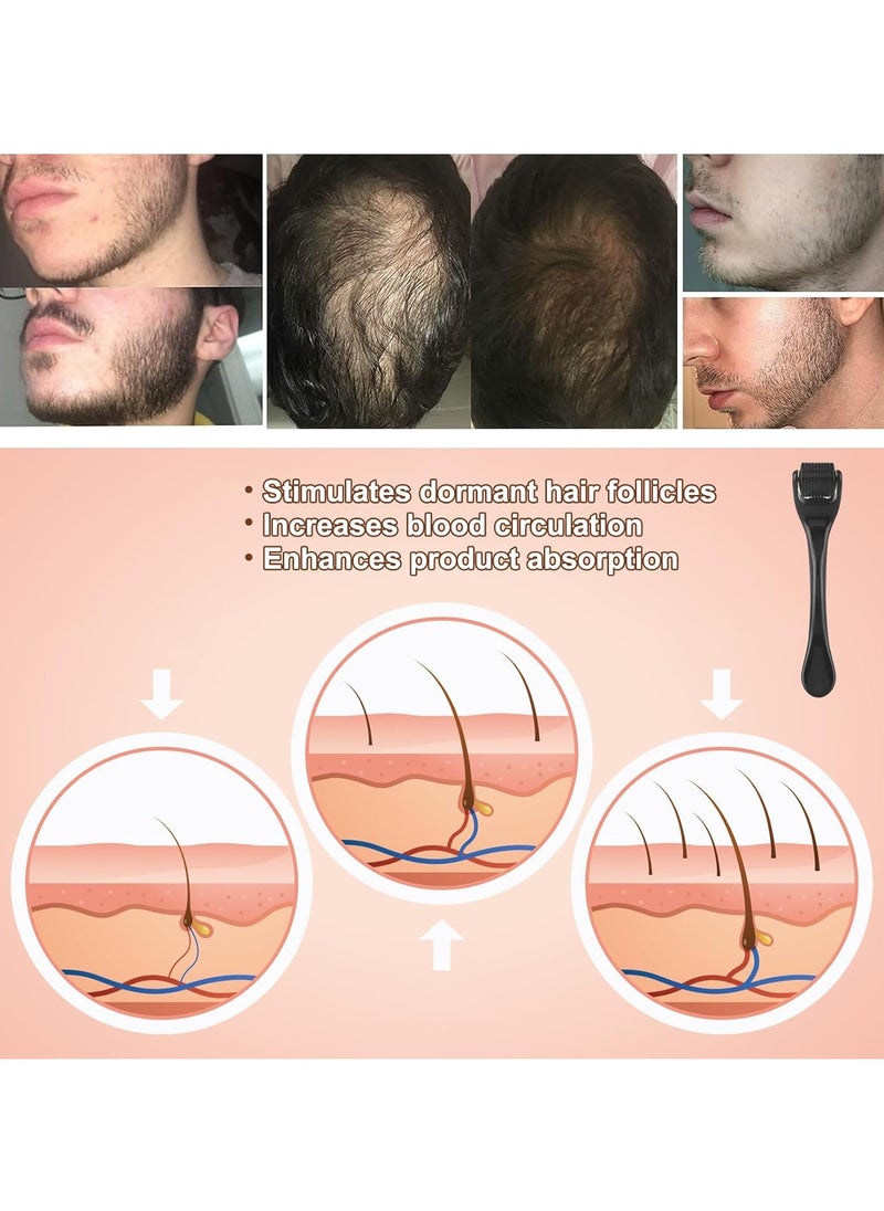 Generic - Face Wrinkles And Hair Loss Treatment Roller multicolor 0.5mm - Image 1