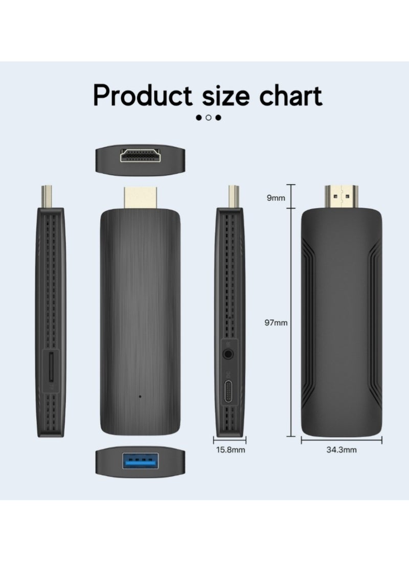 TV Stick with Android 10 System, Built-in Chromecast, 4K Resolution, 2 GB RAM and 8 GB ROM memory space