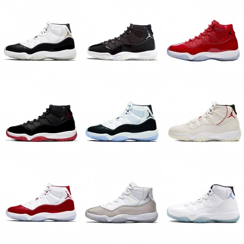 Putian Foreign Trade Pure Original AJ11 Black and White Kang Button Joe 11 Devil King Carbon Plate Cool Grey Joker Men''s and Women''s Sports Basketball Shoes - Image 2