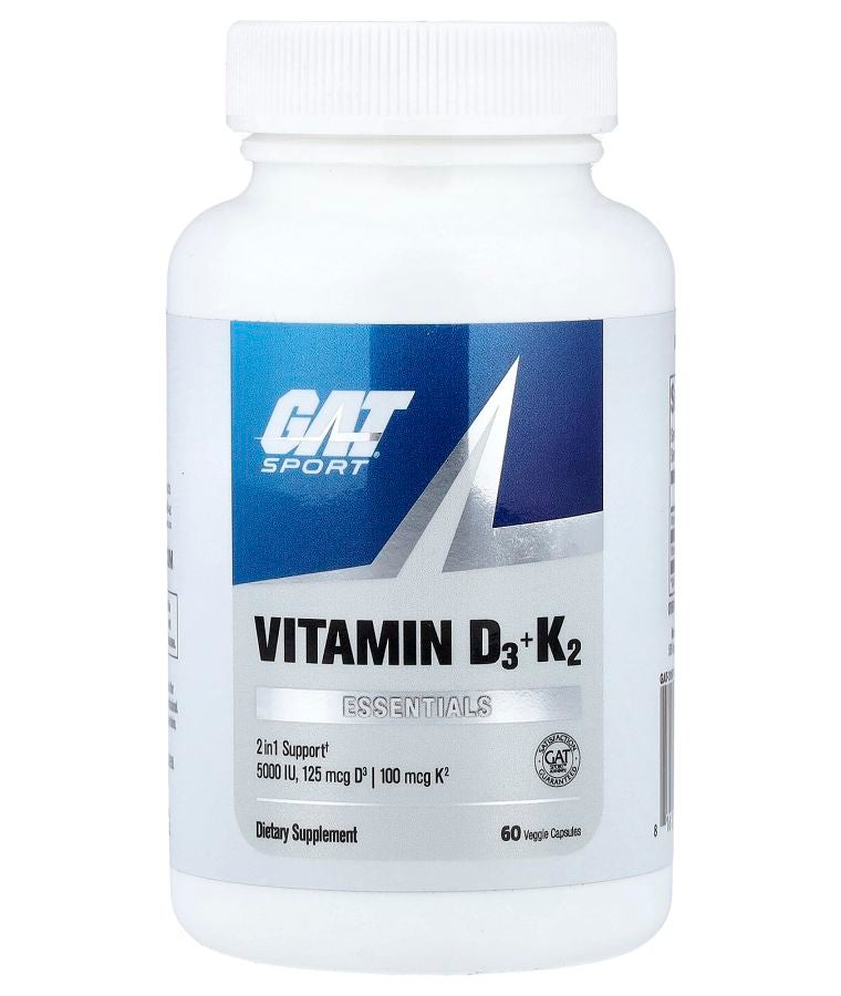 Sport Essentials Vitamin D3 & K2 60 Veggie Capsules