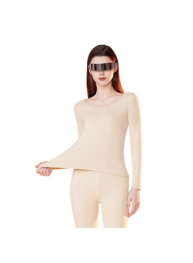 Yalu Anti-mite Anti-static Cashmere Silk Women's Thermal Underwear Set 10a Antibacterial German Velvet Autumn Top And Bottom