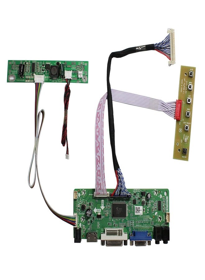 VSDISPLAY HDMI VGA DVI Audio LCD Controller Board for 21.5" 23.8" T215HVN01.0 M215HW03 V1 LM238WF5-SSA1 LM238WF1 SLE31920x1080 30Pin LCD Screen - Image 1
