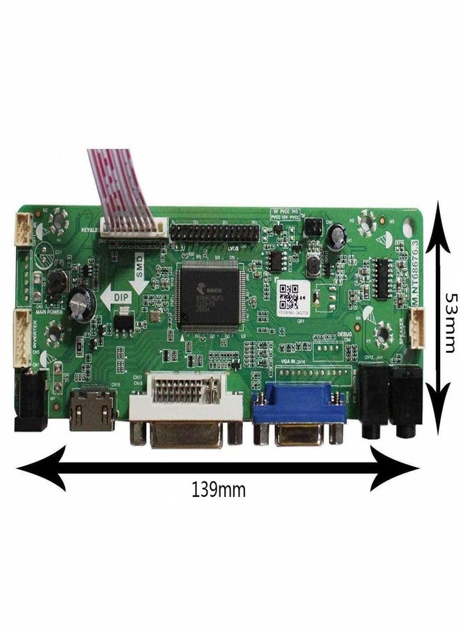 VSDISPLAY HDMI VGA DVI Audio LCD Controller Board for 21.5" 23.8" T215HVN01.0 M215HW03 V1 LM238WF5-SSA1 LM238WF1 SLE31920x1080 30Pin LCD Screen - Image 3