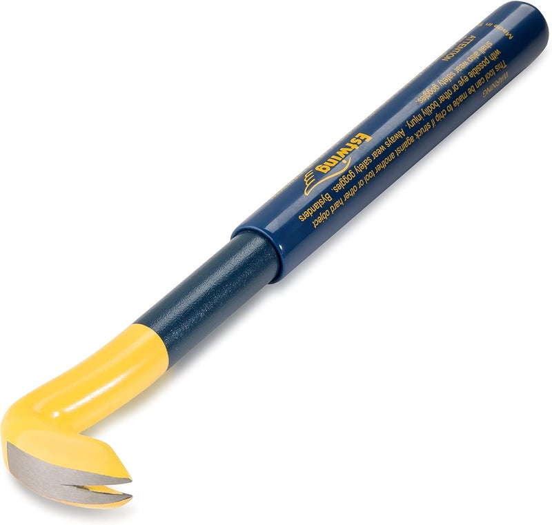 Estwing Handy Claw Nail Puller - 10" Pry Bar with Forged Steel Construction & Vinyl Cushion Grip - HC-10 - Image 2