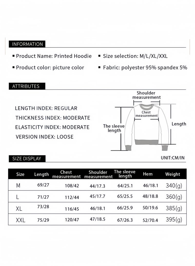 جيجيرو بلوفر مطبوع عليه عبارة "عيد الميلاد" للجنسين، بلوفر مطبوع عليه عبارة "ثلاثية الأبعاد" بطباعة رقمية مضحكة، مناسب للرجال والنساء - Image 5