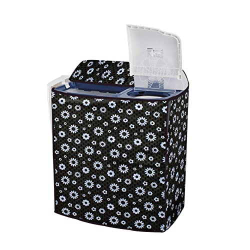 Wings Star Semi Automatic Washing Machine Cover for LG 8 kg, 8.2 kg, 8.5 Kg (88.9x54.61x99.06 cms) | Top Load Washing Machine Cover | Dustproof & Waterproof Washing Machine Cover, KUM52 - Image 1
