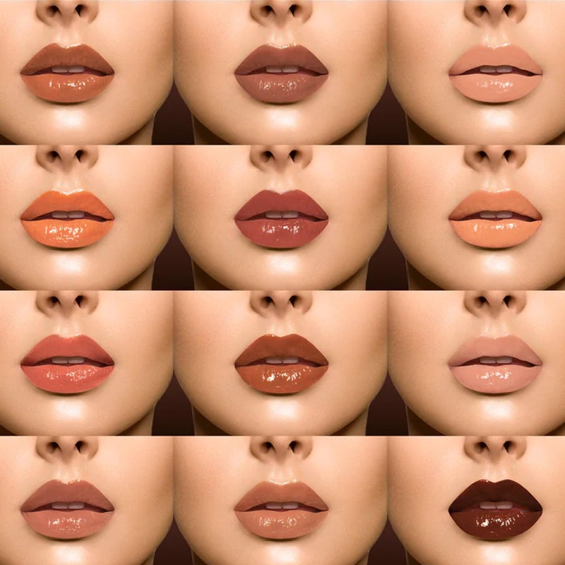 Juvia's Place Coffee Shop Lip Gloss - Chocolate Drip - Hydrating Butter Lip Gloss for Women, Long-Lasting Shine, Moisturizing Glass-like Finish, Plumping Non-sticky, Suitable for every vibe - Image 5