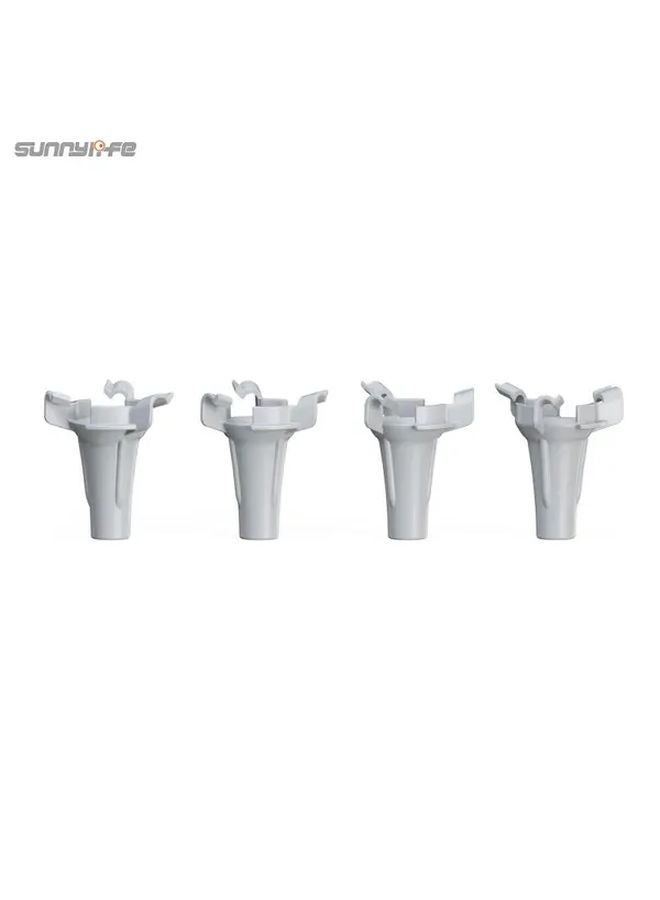Orange 4pcs DJI NEO Drone Landing Gear for Stable Aerial Photography - Image 2