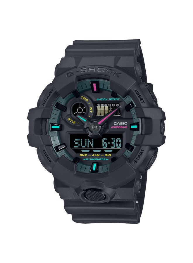 جي شوك ساعة يد من راتينج عقارب و رقمي GA-700MF-1ADR - Image 1