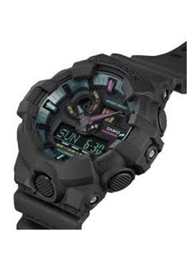 جي شوك ساعة يد من راتينج عقارب و رقمي GA-700MF-1ADR - Image 2