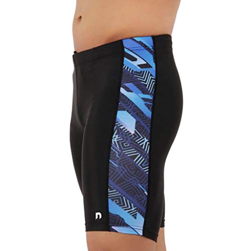 NEVER LOSE Men's Cycling Shorts Bike Bicycle Pants Tights, Breathable & Absorbent Black - Image 4