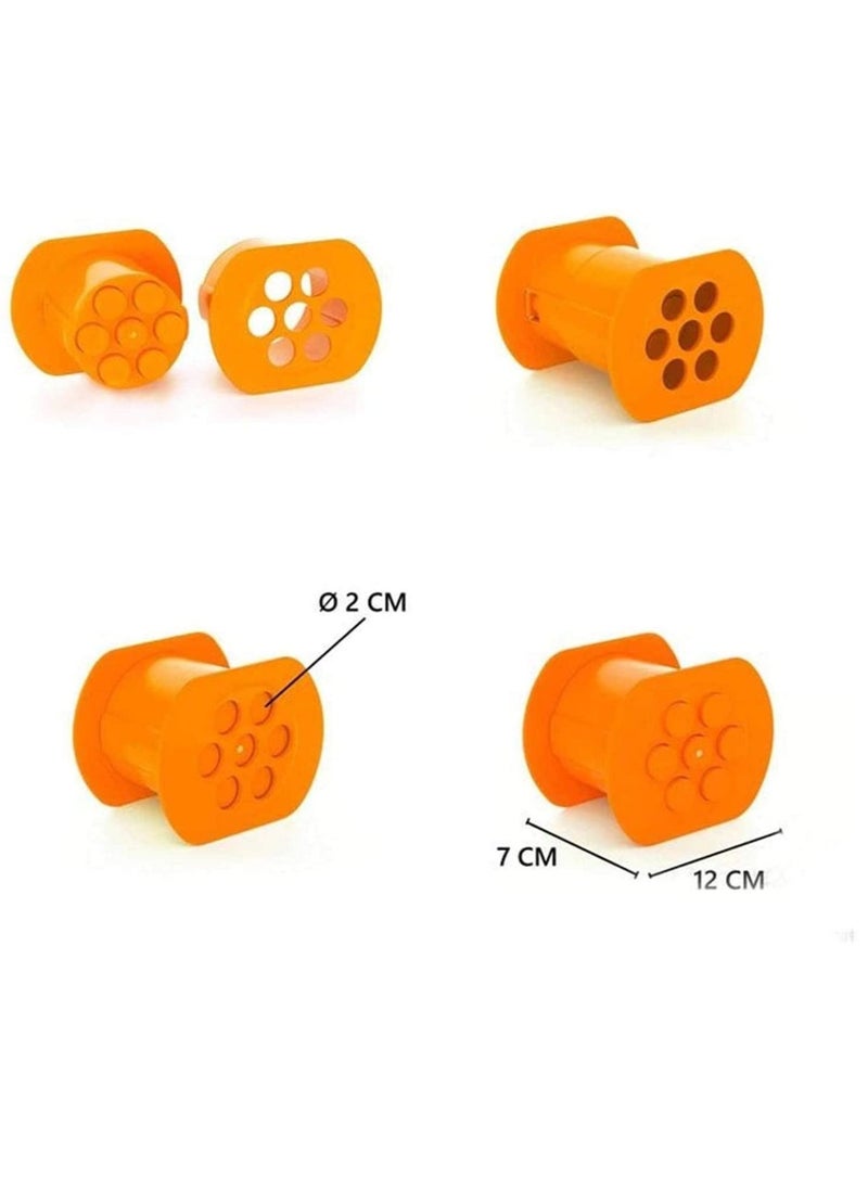ماركة غير محددة Creativity Meat Sausage Hot Dog Maker Strip Squeezer Pasta Balls Rapid Prototyping Kitchen DIY Gadget Cooking Tools  - Image 4