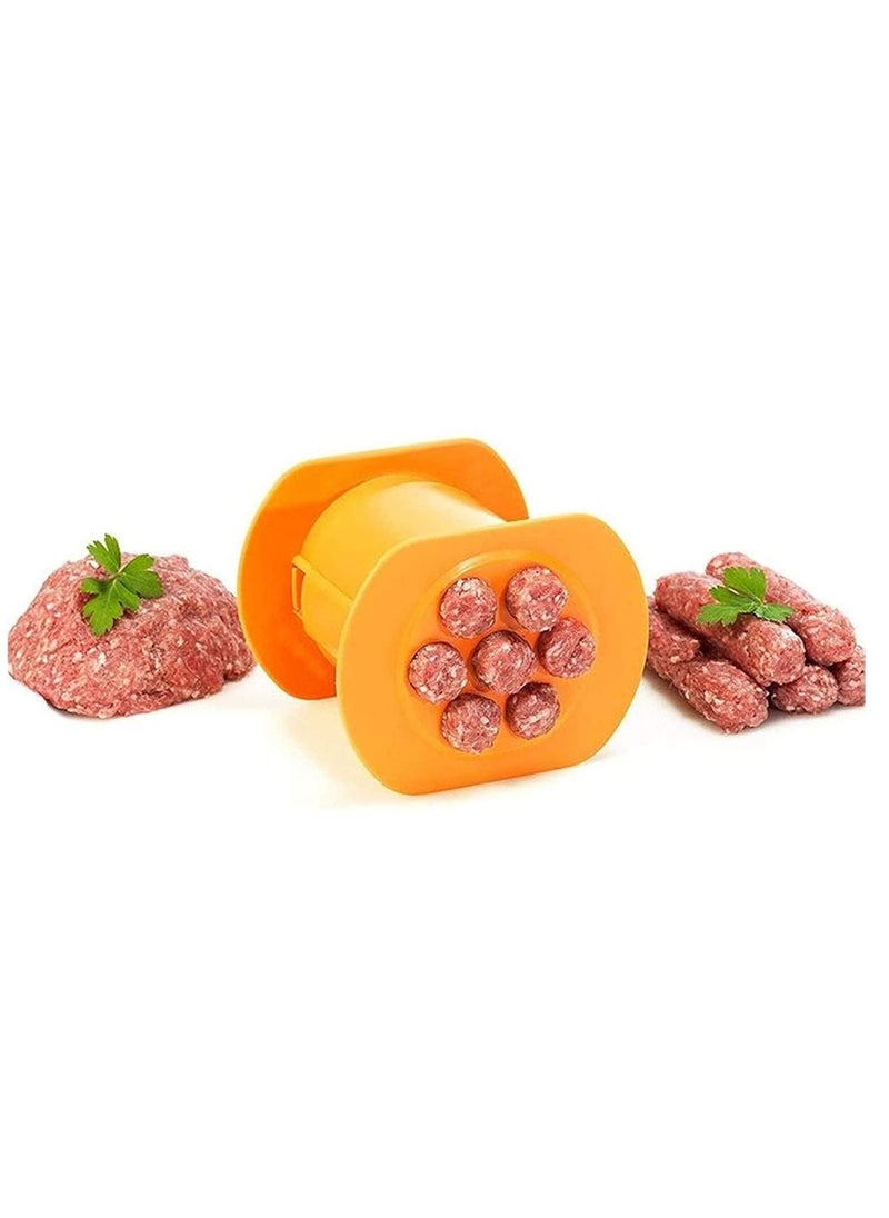 ماركة غير محددة Creativity Meat Sausage Hot Dog Maker Strip Squeezer Pasta Balls Rapid Prototyping Kitchen DIY Gadget Cooking Tools  - Image 1
