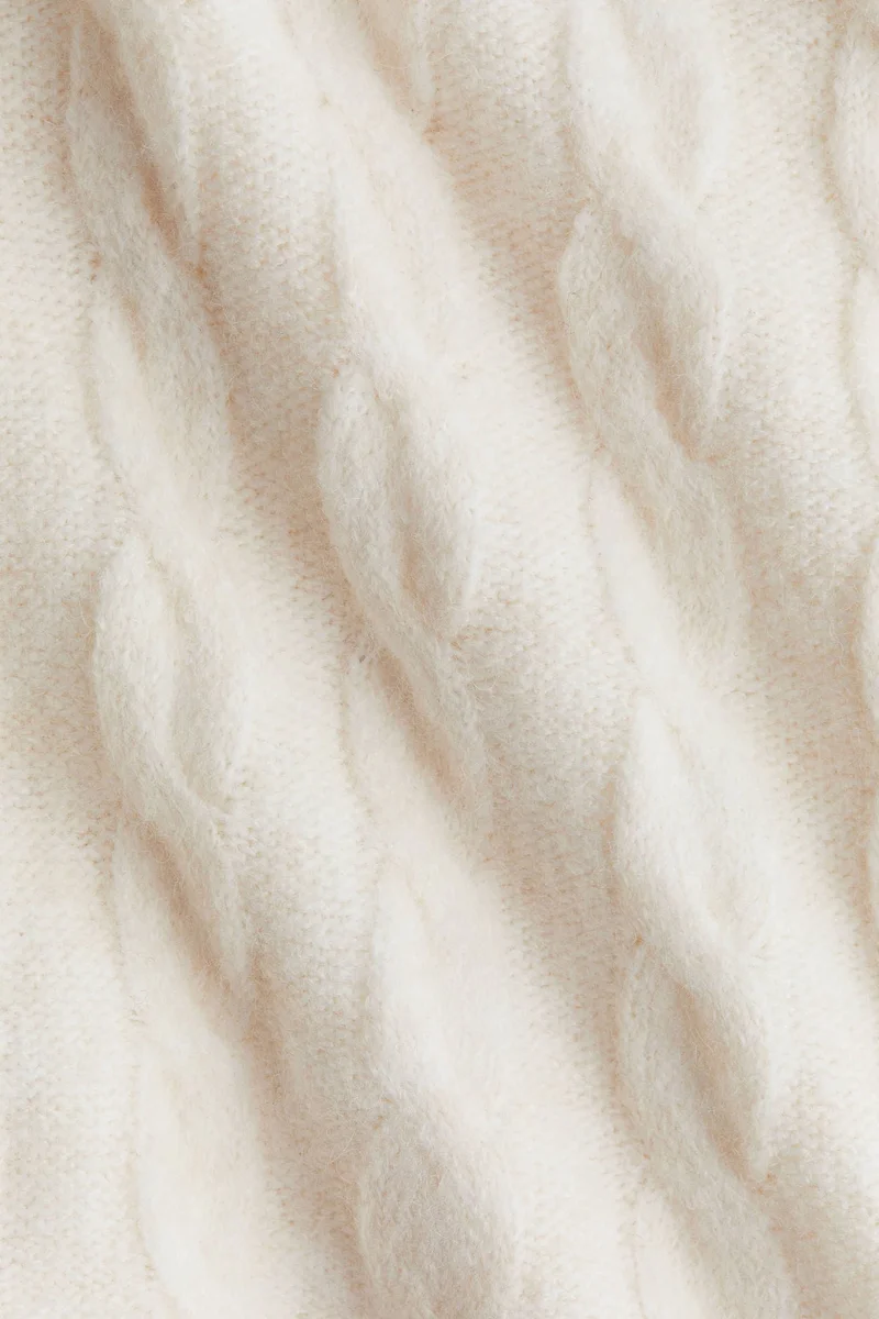 H&M MAMA Cable-knit trousers