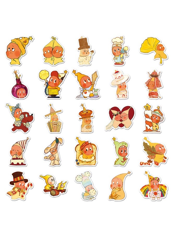 TWINKLE 50-Piece Twinkle Stickers Waterproof POP MART Cartoon Vinyl Stickers for Laptop Phone Case - Image 3
