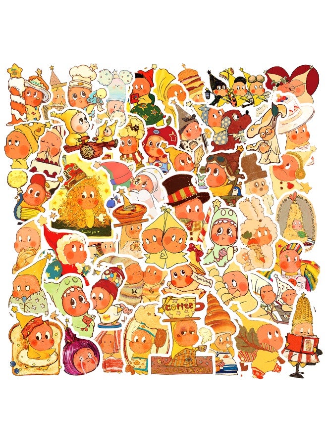 TWINKLE 50-Piece Twinkle Stickers Waterproof POP MART Cartoon Vinyl Stickers for Laptop Phone Case - Image 1