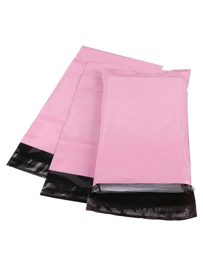 Yoodelife 6.7 X 9.45 Inch Poly Mailer Envelopes Shipping Bags With Self Adhesive Waterproof And Tearproof Postal Bags Pink (50 Pcs)  - Image 1