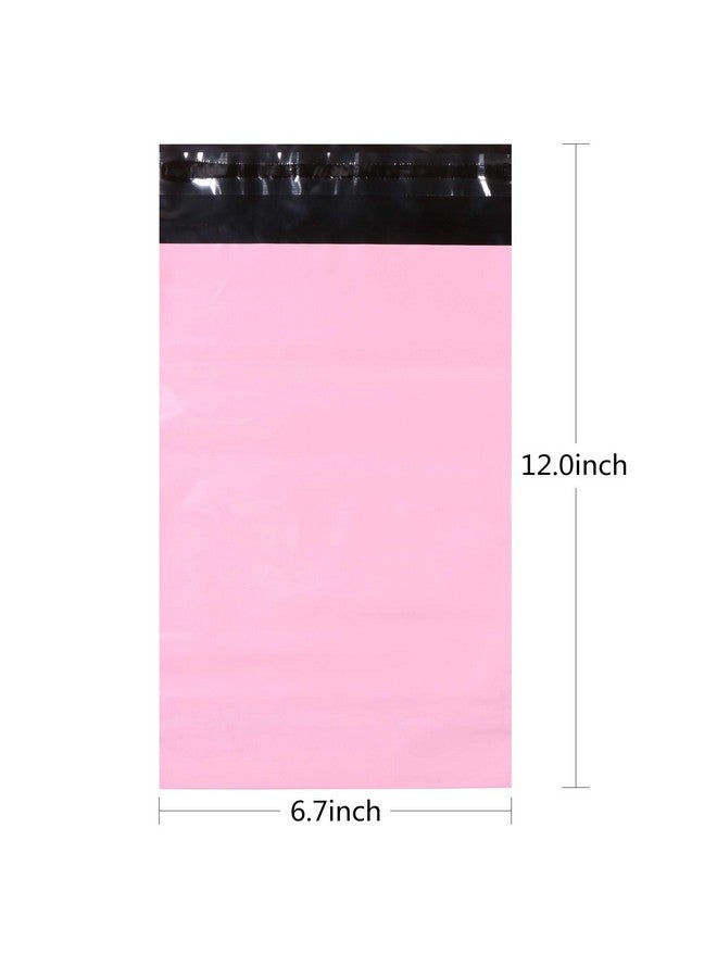 Yoodelife 6.7 X 9.45 Inch Poly Mailer Envelopes Shipping Bags With Self Adhesive Waterproof And Tearproof Postal Bags Pink (50 Pcs)  - Image 3