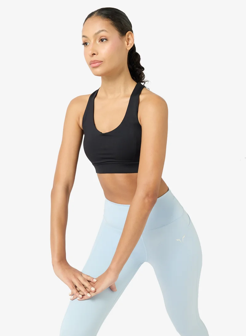 SQUATWOLF Racerback Logo Bra