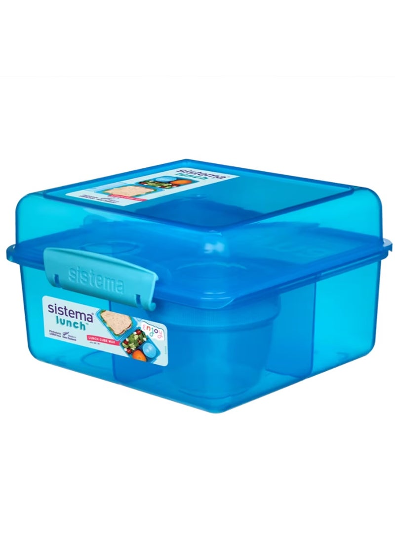 سيستيما لانش بوكس سعة 2 لتر مع وعاء زبادي - Image 1