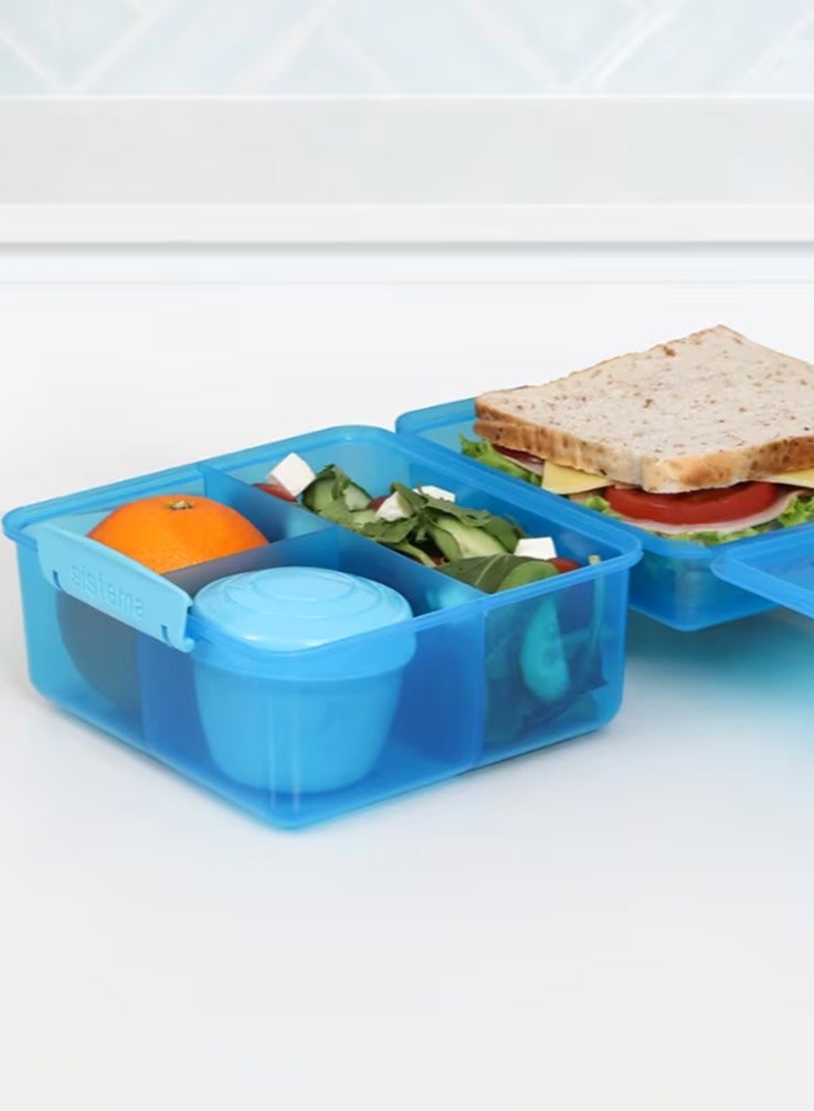 سيستيما لانش بوكس سعة 2 لتر مع وعاء زبادي - Image 3