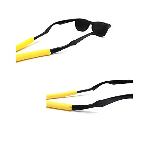 Decker Floating Sunglass Strap 8 Pcs Pack Glasses Float Adjustable Eyewear Retainer Safety outdoor Eyeglass Rope for Aquatic Sports surfing Sailboat Swimming (Mix color) - Image 3