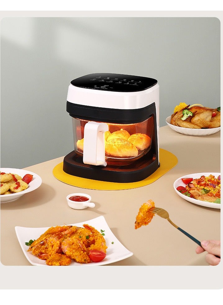 8.5L Visible Air Fryer - Multi-functional Oven with Large Capacity and Automatic Cooking Function  - Image 1