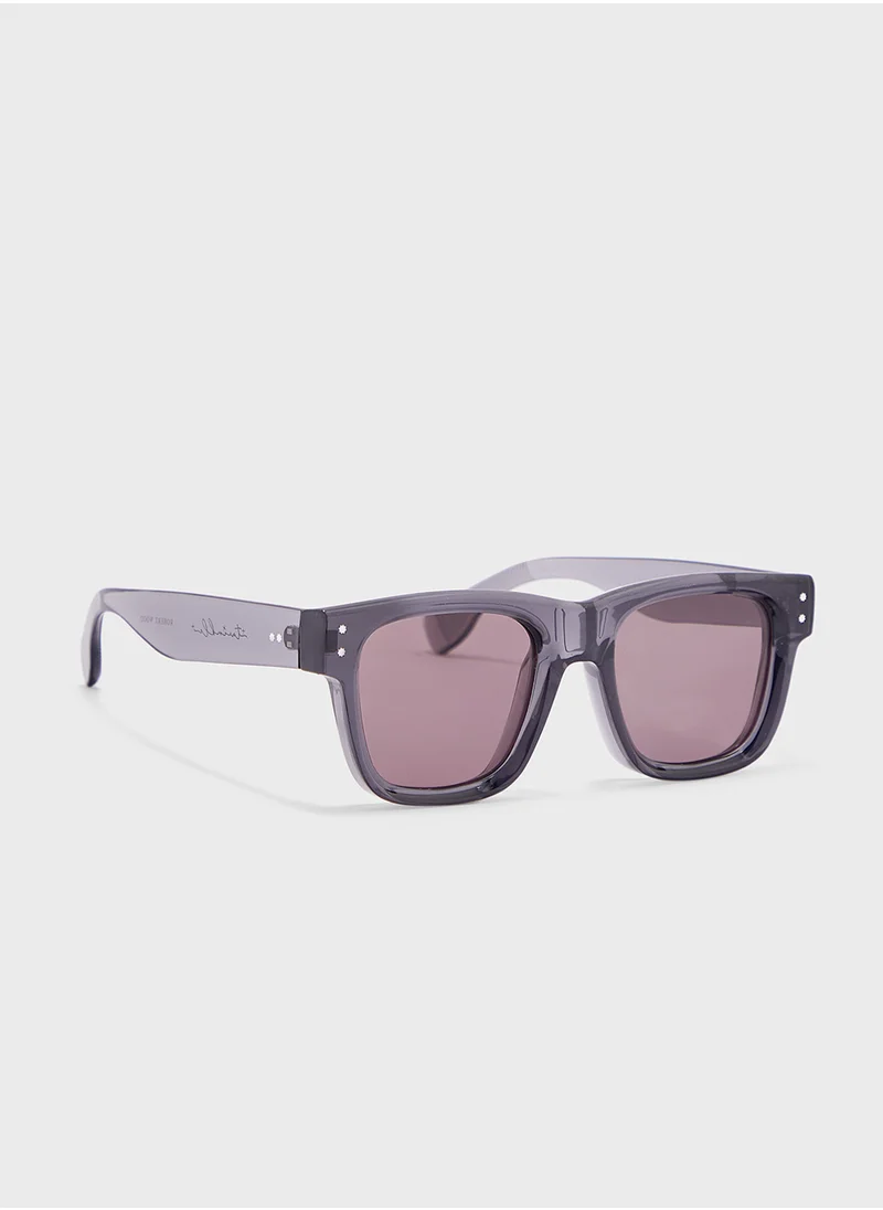 روبرت وود Polarized Lens Wayfarer Suglasses