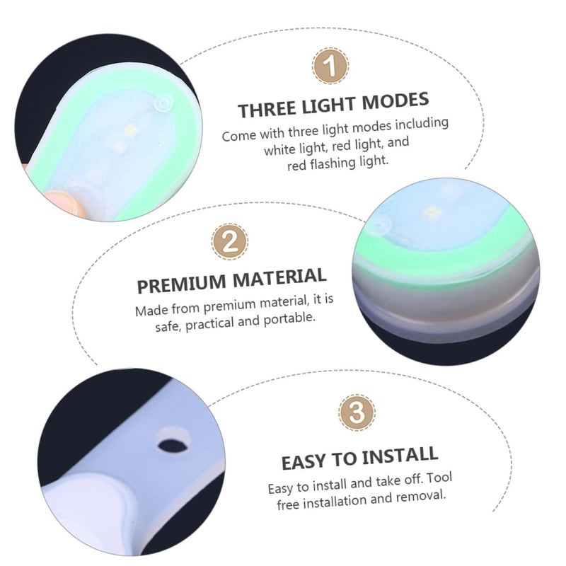 LED Backpack Clip Lights for Night Running Hiking Outdoor Multi Mode Flashing Easy Installation - Image 4