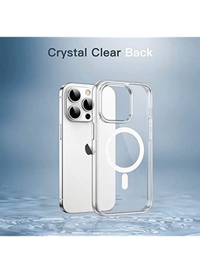 JETech Magnetic Case for iPhone 14 Pro 6.1-Inch Compatible with MagSafe Wireless Charging, Shockproof Phone Bumper Cover, Anti-Scratch Clear Back (Clear) - pzsku/Z949D5B7A6A23CA39A4BCZ/45/_/1684585568/dd90f1f6-8a1a-4d11-b3e1-bd39a0fd31b8