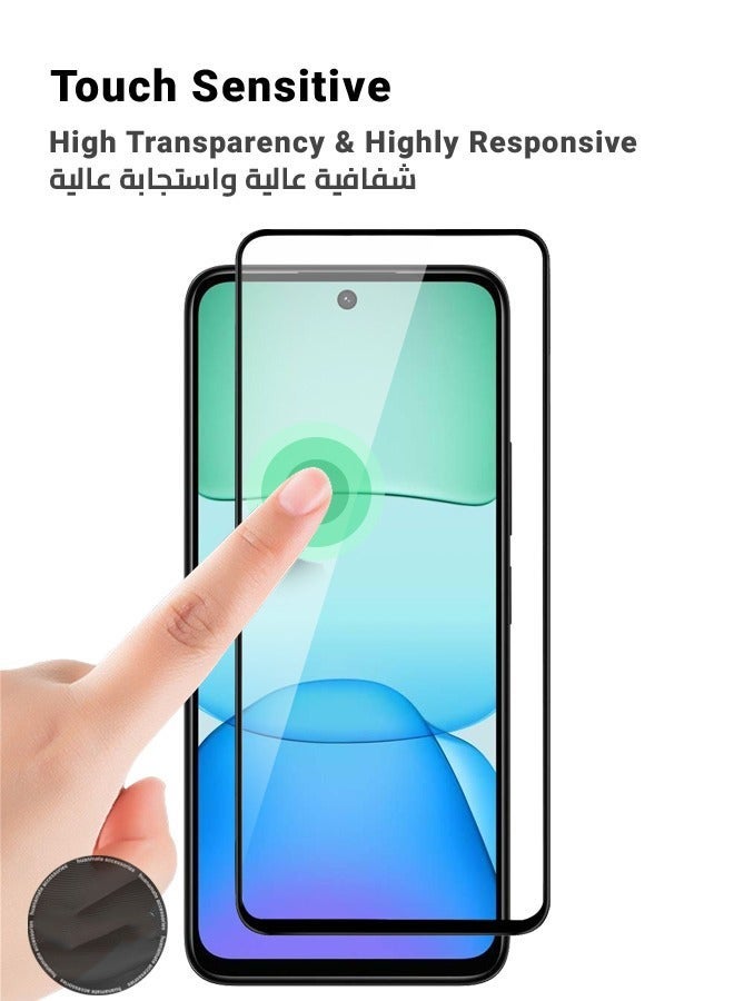 لاصقة حماية للشاشة بتغطية كاملة لهاتف شاومي ريدمي 13 - Image 3