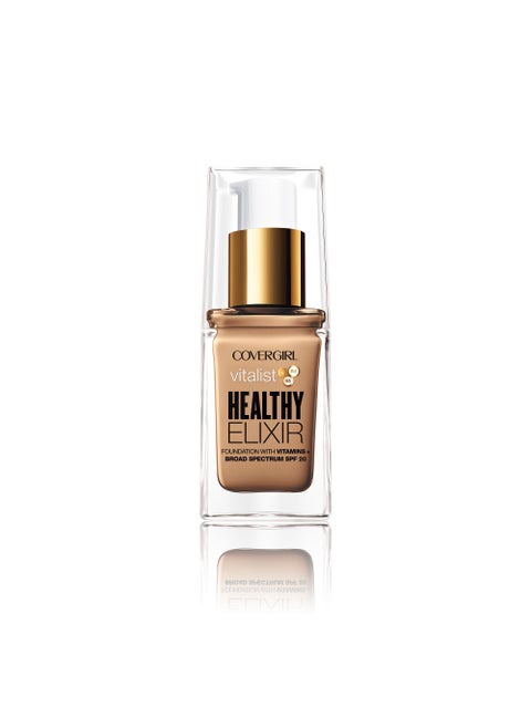 COVERGIRL Vitalist Healthy Elixir Foundation, Soft Honey 755, 1 Ounce