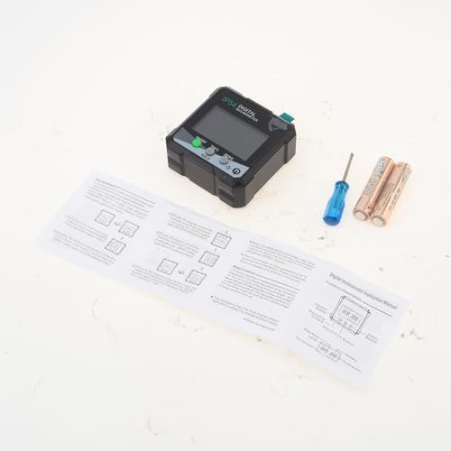 Smgda Digital Level Angle Gauge Meter, Magnetic Protractor Inclinometer, Angle Finder Level Box with AAA Battery and screwdriver for Woodworking, Table Saw,Construction with Magnetic Base - Image 5