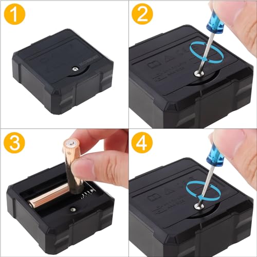 Smgda Digital Level Angle Gauge Meter, Magnetic Protractor Inclinometer, Angle Finder Level Box with AAA Battery and screwdriver for Woodworking, Table Saw,Construction with Magnetic Base - Image 4