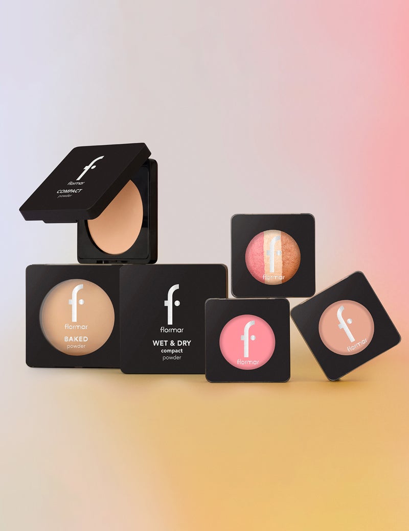 فلورمار Highly Pigmented Baked Compact Powder 032 Warm Sand - Image 4