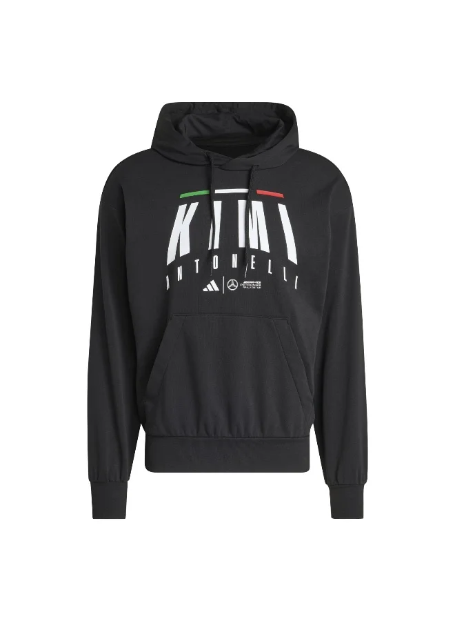 Adidas Adidas Mer Ka Hood M Black Hooded Sweat Sweatshirts For Men