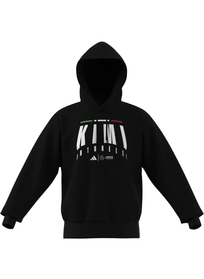 Adidas Adidas Mer Ka Hood M Black Hooded Sweat Sweatshirts For Men