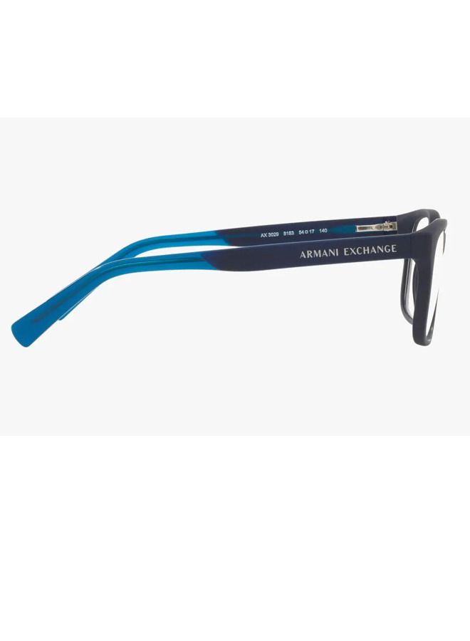 ارماني اكسشينج Armani Exchange Men's Rectangular Prescription Eyewear Frames AX3029 - Image 3