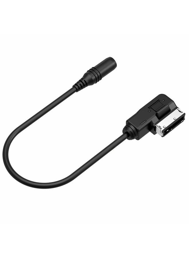 CHELINK MI Music Interface to 3.5mm Female Aux-in Cable Stereo Jack Cord Audio Adapter Compatible for i-Phone i-Pad i-Pod Andriod Smartphone MP3 Player and More Fit for Mercedes Benz - Image 1