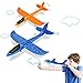 VCOSTORE 2 Pack Foam Airplanes for Kids 133 Throwing Catapult Foam Glider Planes ToysFlying Styrofoam Kid Airplanes Toy for 3 4 5 6 7 8 9 10 11 12 Year Old Boys Girls with Outdoor Sports Play - Image 4