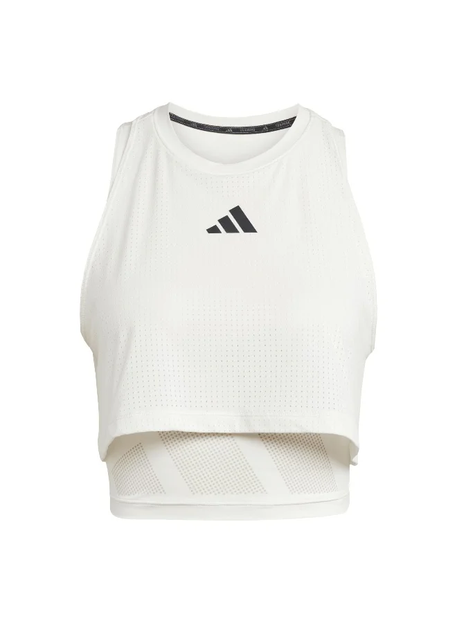 adidas Cool Int. Tank Beige Training Tops For Women XS