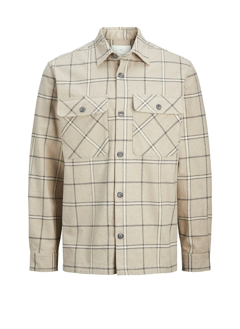JACK & JONES Jprraymond Check Regular Fit Overshirt