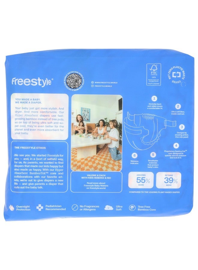 Freestyle Diapers Size 5, 22 CT (25+ lbs) - Image 1