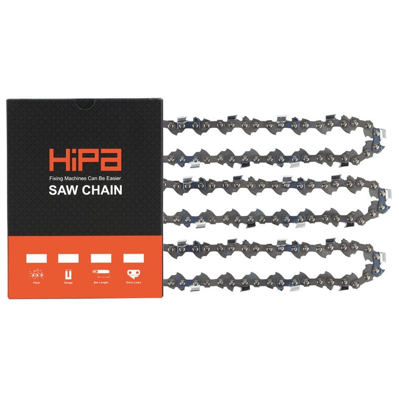 Hipa CS-310 14 Inch Chainsaw Chain For Echo CS-330T CS-300 CS-306 CS-3000 Worx WG305 3/8 LP .050" 52 Drive Links S52 - Image 1