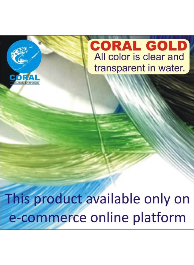 CORAL SHAKUNTALA ENTERPRISES CORAL SHAKUNTALA ENTERPRISES Monofilament Fishing Line  (Clear) - Image 4