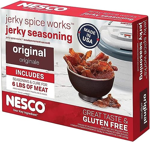 Nesco Jerky Original Seasoning 3 Pack (Makes 6 Pounds of Jerky) - Image 1