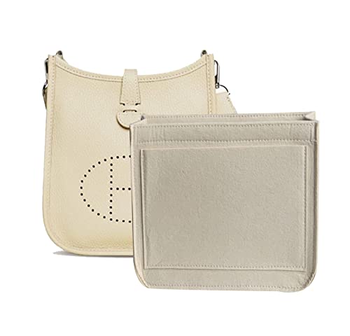 Lckaey Felt Organizerfor Hermes Evelyne III tpm pm gm Bag Insert Mini 16 29 33 Bag Purse Organizer Y003 KhakiL - Image 1