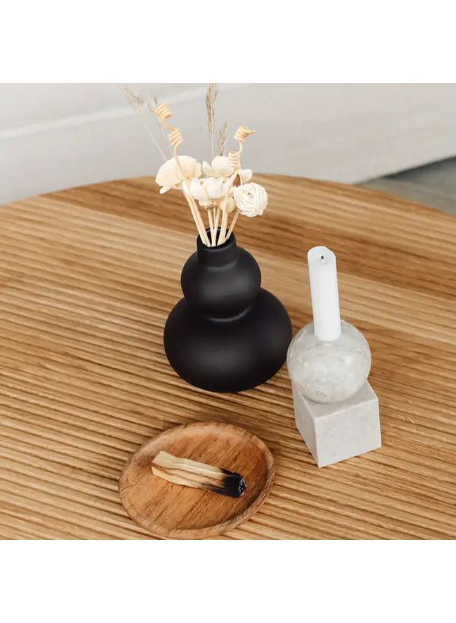 لون الخشب الخشب الاصطناعي لوتس راتان عصي زخرفية طبيعية ديكور طاولة المنزل مكتب حفلات زفاف مركز قطع - Image 5