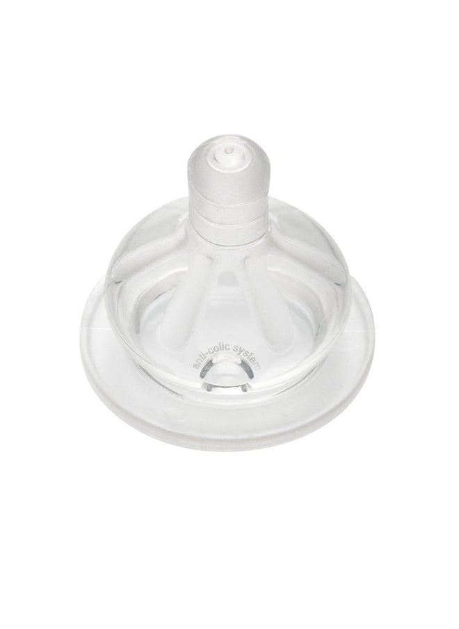 nip Wide Neck PP Silicone Bottle, Star Blue, 150ML  - Image 3