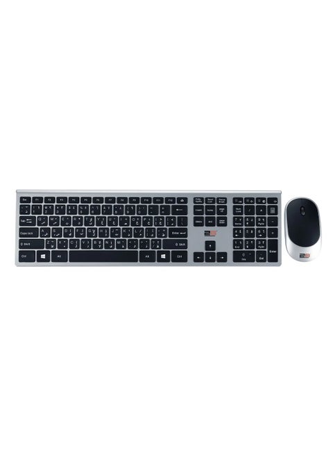 2B (KB306) Business Series Wireless Keyboard and Mouse Combo - Dark Gray*Black